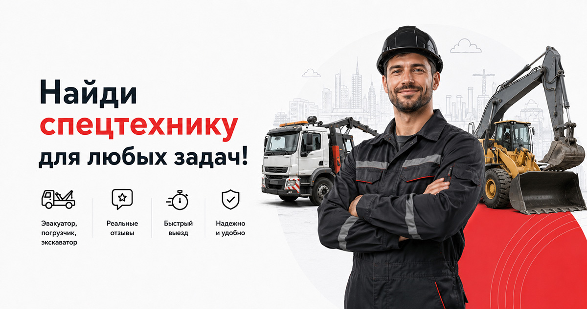 Найди спецтехнику для любых задач